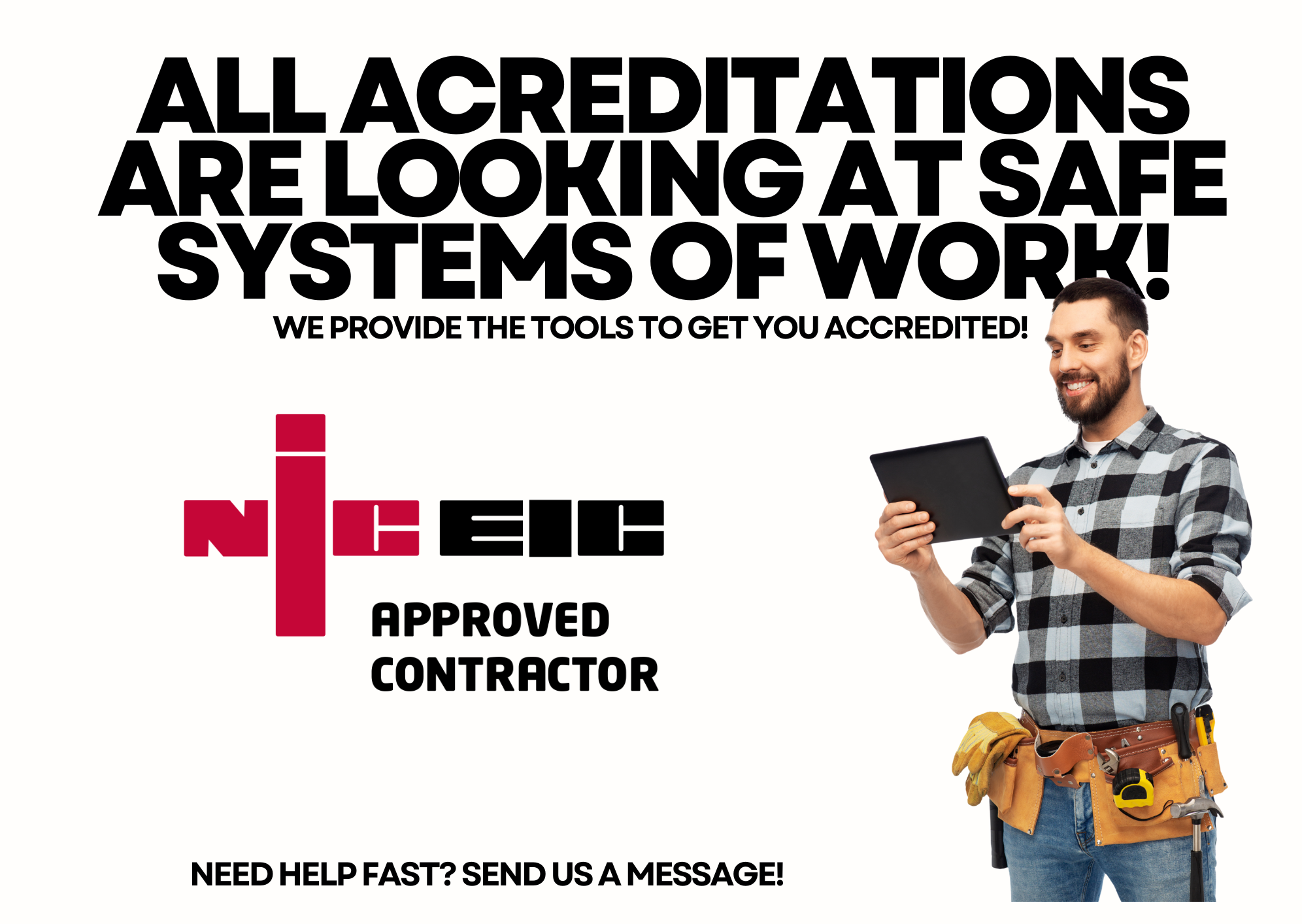 Get SSIP accreditation fast with Safety Hangar Health and Safety Software